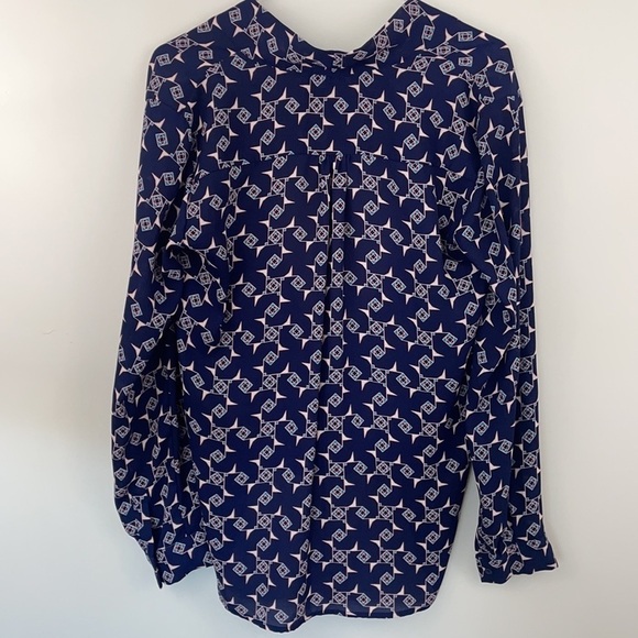 Pleione Wrap Front Long Sleeve Blouse - Picture 7 of 11